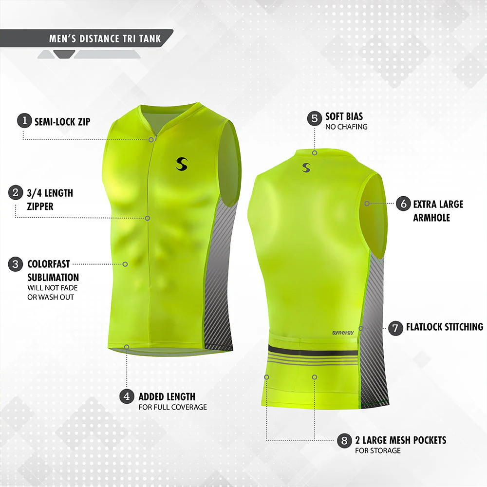 Men's Race Tri Singlet - Image 7