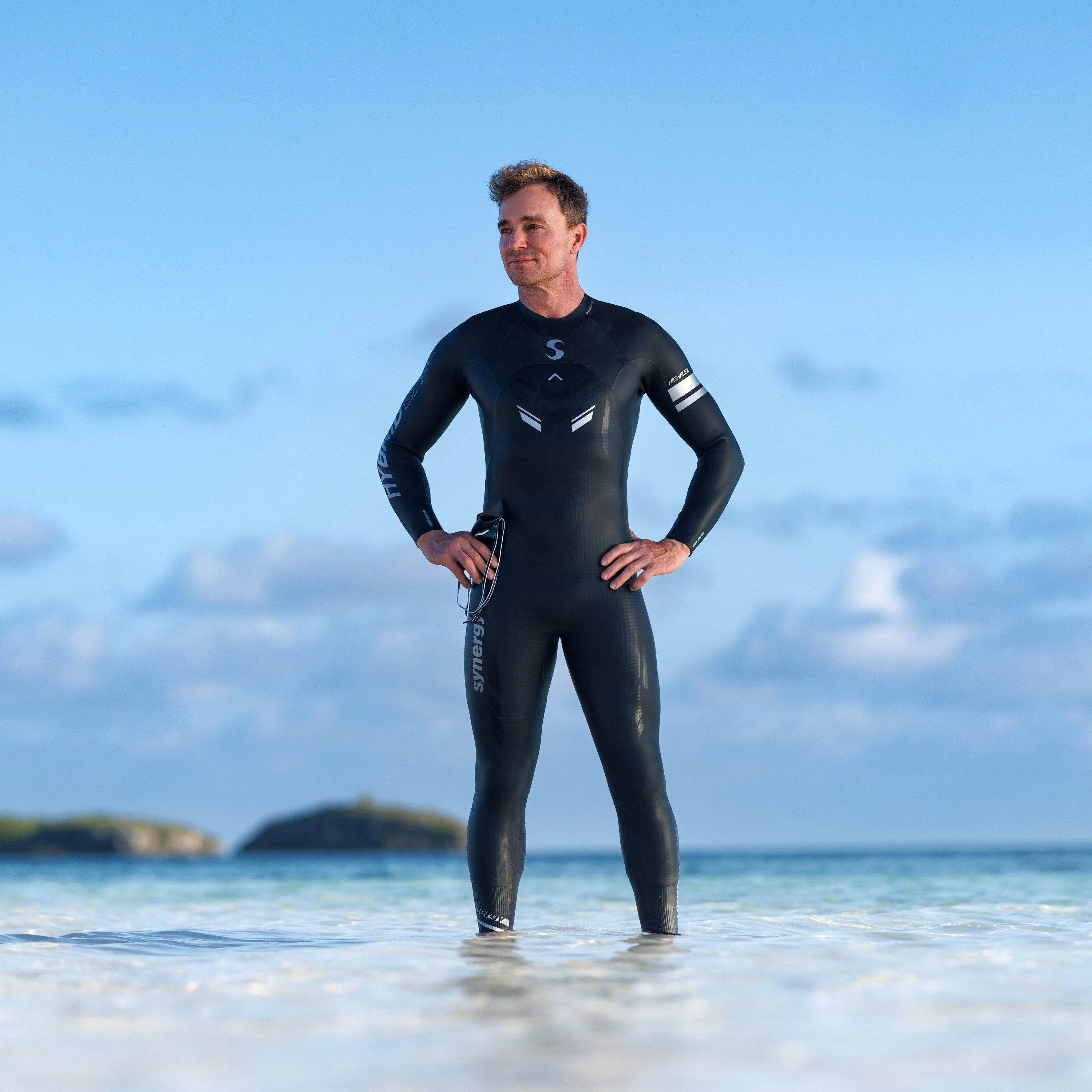 Men’s Hybrid EFX3 Fullsleeve Triathlon Wetsuit - Image 3