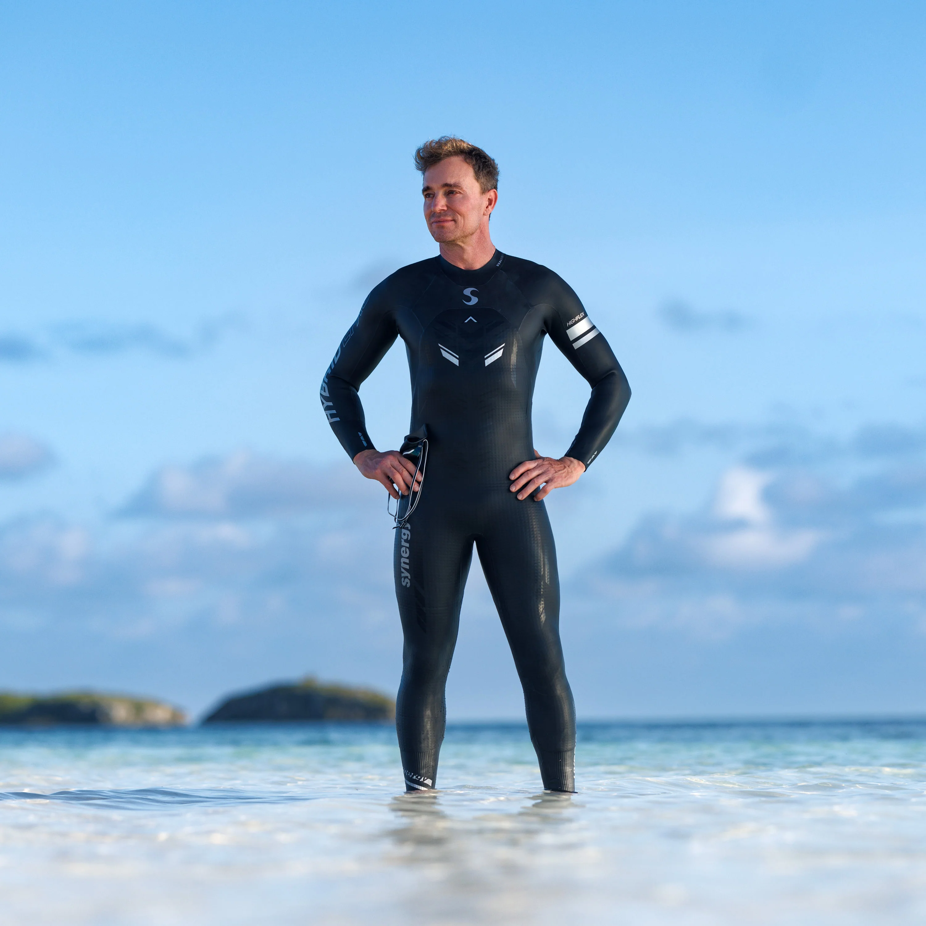 2025 Men’s Hybrid EFX4 Fullsleeve Triathlon Wetsuit - Demo B Final Sale - Image 3